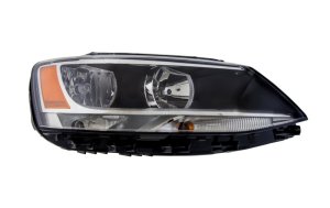 Volkswagen Jetta Headlight Assembly - Right - Hella - Halogen - `11-`16 Volkswagen Jetta Headlight Assembly - Right - Hella - Halogen - `11-`16