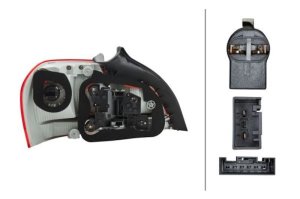 BMW 1 Series M Tail Light - Right - Hella - Premium - `11-`13