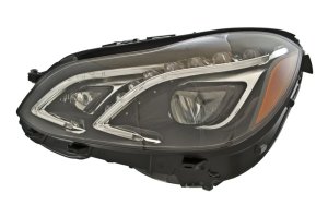 Mercedes-Benz E350 Headlight Assembly - Hella - LED, Actv Curve - `14-`16