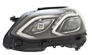 Mercedes-Benz E350 Headlight Assembly - Hella - LED, Actv Curve - `14-`16