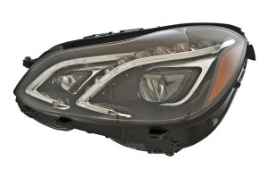 Mercedes-Benz E550 Headlight Assembly - Hella - LED, Actv Curve - 2014