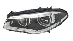 BMW 535d Headlight Assembly - Front - Hella - SAE LED AFS - `14-`16