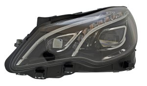Mercedes-Benz E550 Headlight Assembly - Front - Hella - LED - `15-`16