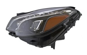 Mercedes-Benz E550 Headlight Assembly - Front - Hella - LED - `15-`16