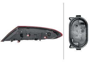 Mercedes-Benz C300 Tail Light - Left Outer - Hella - `19-`20