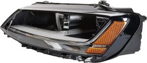 Volkswagen Jetta Headlight Assembly - Front - Hella - Halogen - `17-`18 Volkswagen Jetta Headlight Assembly - Front - Hella - Halogen - `17-`18