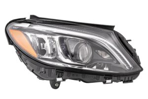 Mercedes-Benz C Class Headlight Assemblies - Right - Hella - Bi-LED - 2019