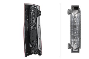 Mercedes-Benz Sprinter 1500 Tail Lights - Right - Hella - `19-`20
