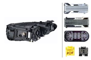Mercedes-Benz CLS Headlight Assemblies - Hella - 2021