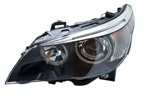 BMW 545i Headlight Assembly - Hella - Bi-Xenon - `04-`05