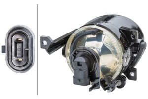 Volkswagen CC Fog Light Assembly - Left - Hella - `07-`17 Volkswagen CC Fog Light Assembly - Left - Hella - `07-`17