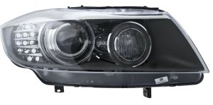 BMW 335i Headlight Assembly - Hella - Bi-Xenon - `09-`11