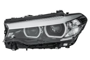 BMW 530e xDrive Headlight Assemblies - Hella - `17-`20 BMW 530e xDrive Headlight Assemblies - Hella - `17-`20