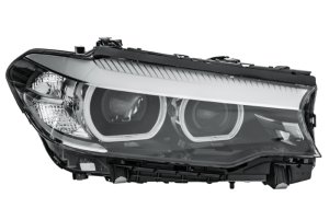 BMW 530e xDrive Headlight Assemblies - Front - Hella - LED - AHL - LED - `17-`20