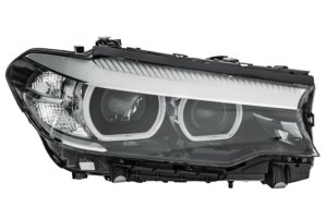 BMW 530e xDrive Headlight Assemblies - Front - Hella - LED - AHL - LED - `17-`20 BMW 530e xDrive Headlight Assemblies - Front - Hella - LED - AHL - LED - `17-`20
