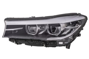 BMW 740e xDrive Headlight Assembly - Front - Hella - OE Replacement - `16-`20