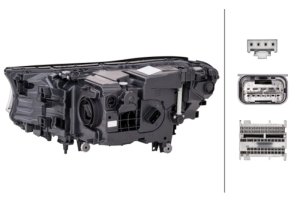 BMW 740e xDrive Headlight Assembly - Front - Hella - `16-`20