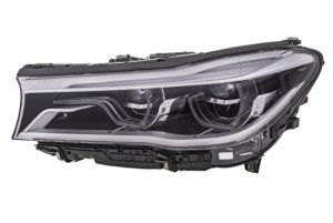 BMW 740e xDrive Headlight Assembly - Front - Hella - Dynamic Bending Light - `16-`19