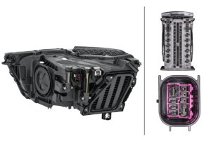 Audi Q3 Headlight Assembly - Hella - `19-`22