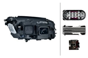 Mercedes-Benz GLC250 Headlight Assembly - Front - Hella - Hella - `16-`21