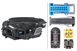 Mercedes-Benz GLC250 Headlight Assembly - Front - Hella - 354877141 - `16-`21