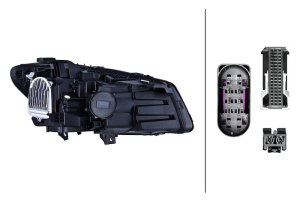 Mercedes-Benz CLA180 Headlight Assemblies - Front - Hella - `16-`19