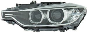 BMW 335i xDrive Headlight Assembly - Hella - Bi-Xenon - `13-`14