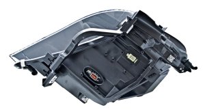 BMW 525i Headlight Assembly - Left - Hella - Bi-Xenon - `05-`07