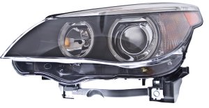 BMW 525xi Headlight Assembly - Left - Hella - Bi-Xenon - `06-`07 BMW 525xi Headlight Assembly - Left - Hella - Bi-Xenon - `06-`07