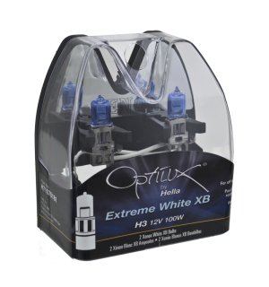 BMW F650CS Xenon Bulb - Hella - Optilux H3 12V / 100W - Xenon White - `01-`03