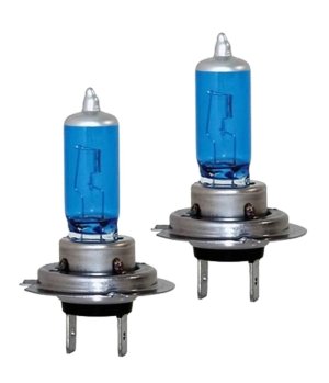 Volkswagen Passat Headlight Bulb Set - Hella - H7 100W XB - Extreme Blue - `98-`01