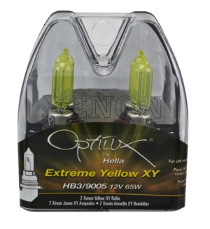 Honda Element Headlight Bulb Set - Hella - HB3 9005 12V/65W - Xenon Yellow - `09-`11