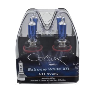 Buick Regal Xenon Bulb - Hella - Optilux XB Extreme Type H11 12V 80W - Blue - `11-`12