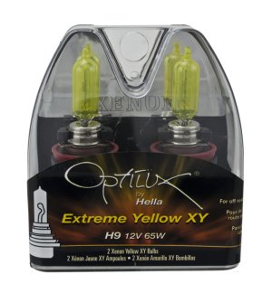 Cadillac CTS Miniature Bulb - Hella - H9 12V 65W - Xenon Yellow - `08-`12