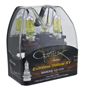 Chrysler Sebring Headlight Bulb - Hella - 9006Xs 12V 55W Xen - Pure Yellow - `03-`05