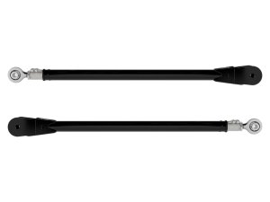 Ford Super Duty Suspension Control Arm Link - Front Lower - ICON - Adjustable Link Kit - Semi-gloss black - `05-`25