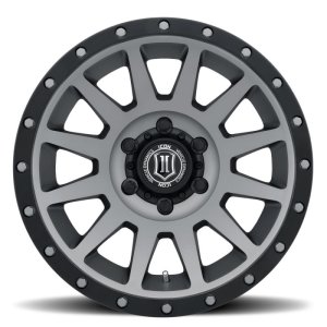 Toyota Land Cruiser Wheels - ICON - Compression 18x9 25mm Offset 6in BS - Titanium - `98-`07