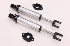 GMC Sierra 2500 HD Coilover Suspension Kit - ICON - 2.5 Series w/ Delta Joint Upper Control Arm - Black Semi-Gloss - `11-`19