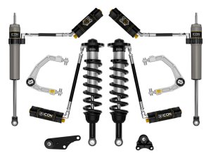 Toyota Tacoma Coilover Suspension Kit - Front + Rear - ICON - 2.5 Series with CDCV Remote Reservoir - `24-`27