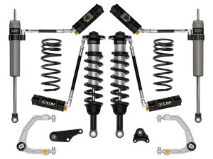 Toyota Tacoma Coilover Suspension Kit - Front + Rear - ICON - Stage 5 with Triple Rate Spring - `24-`27