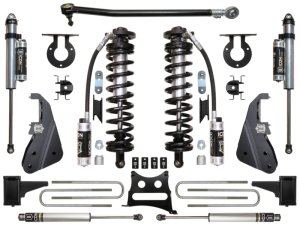 Ford F-350 Coilover Suspension Kit - ICON - Stage 4 Coilover Conversion System - `17-`27