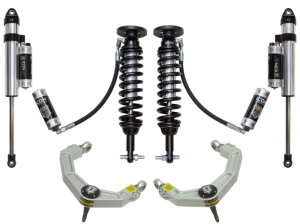 Ford F-150 Suspension Lift Kit - ICON - 2.5 Series Coilover, Stage 5, Billet UCA, Delta Joint - `15-`27
