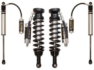 Ford Ranger T6 Suspension Lift Kit - Front + Rear - ICON - Stage 2, 2.5” Remote Reservoir Coilovers, ICON-engineered Eibach Springs, 2.0 Aluminum Series Rear Shocks - `11-`27