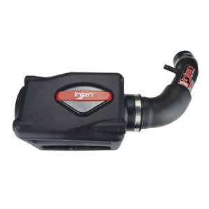 Jeep Wrangler Performance Air Intake - Injen - Power-Flow w/ MR Technology - Wrinkle Black - `07-`11
