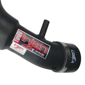 Jeep Wrangler Performance Air Intake - Injen - Power-Flow w/ MR Technology - Wrinkle Black - `07-`11