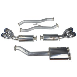 Hyundai Genesis Coupe Performance Exhaust - Injen - Cat Back, Titanium Tip (TT) Edition - `10-`13 Hyundai Genesis Coupe Performance Exhaust - Injen - Cat Back, Titanium Tip (TT) Edition - `10-`13