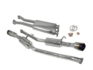 Hyundai Genesis Coupe Performance Exhaust - Injen - Cat Back + Quad Titanium Tips - `10-`16
