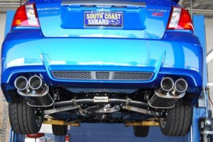 Subaru WRX Performance Exhaust - Invidia - Q300 Stainless Steel Tip Cat-back - `11-`27