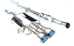 Ford Focus ST Performance Exhaust - Invidia - Q300 - Titanium Tips - `13-`27
