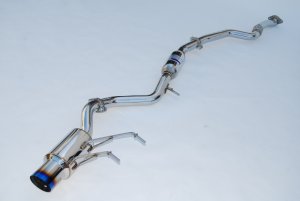 Mazda Miata MX 5 Performance Exhaust - Invidia - Cat Back, Titanium Tips - `15-`27